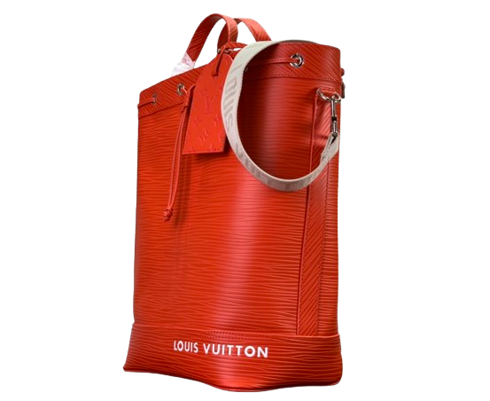 Louis Vuitton Red Epi Leather Bucket Bag