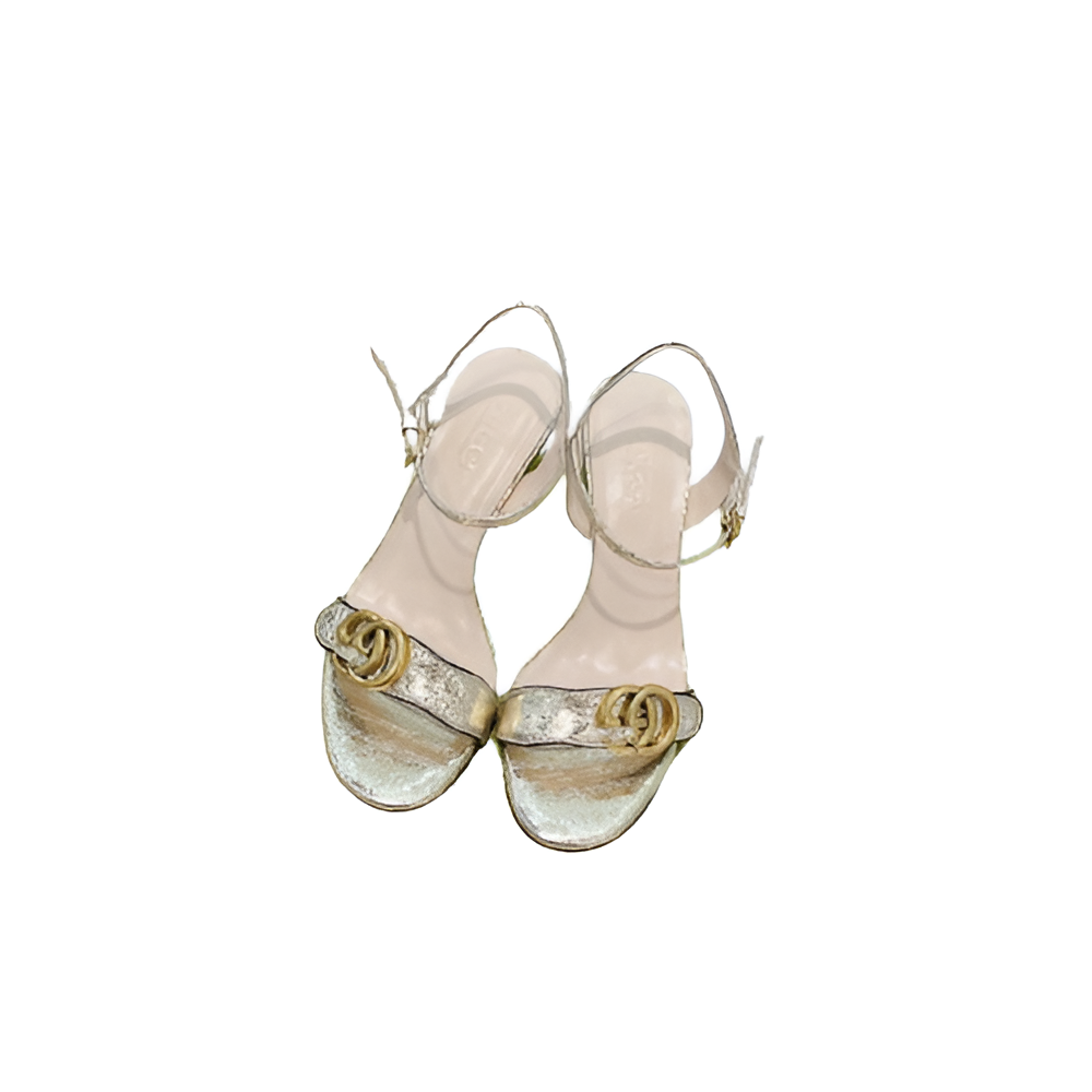 Gucci Gold Women's Sandals