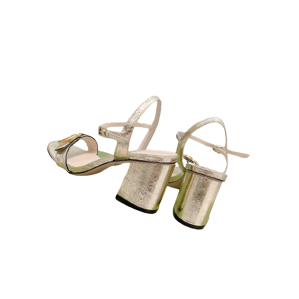 Gucci Gold Women's Sandals