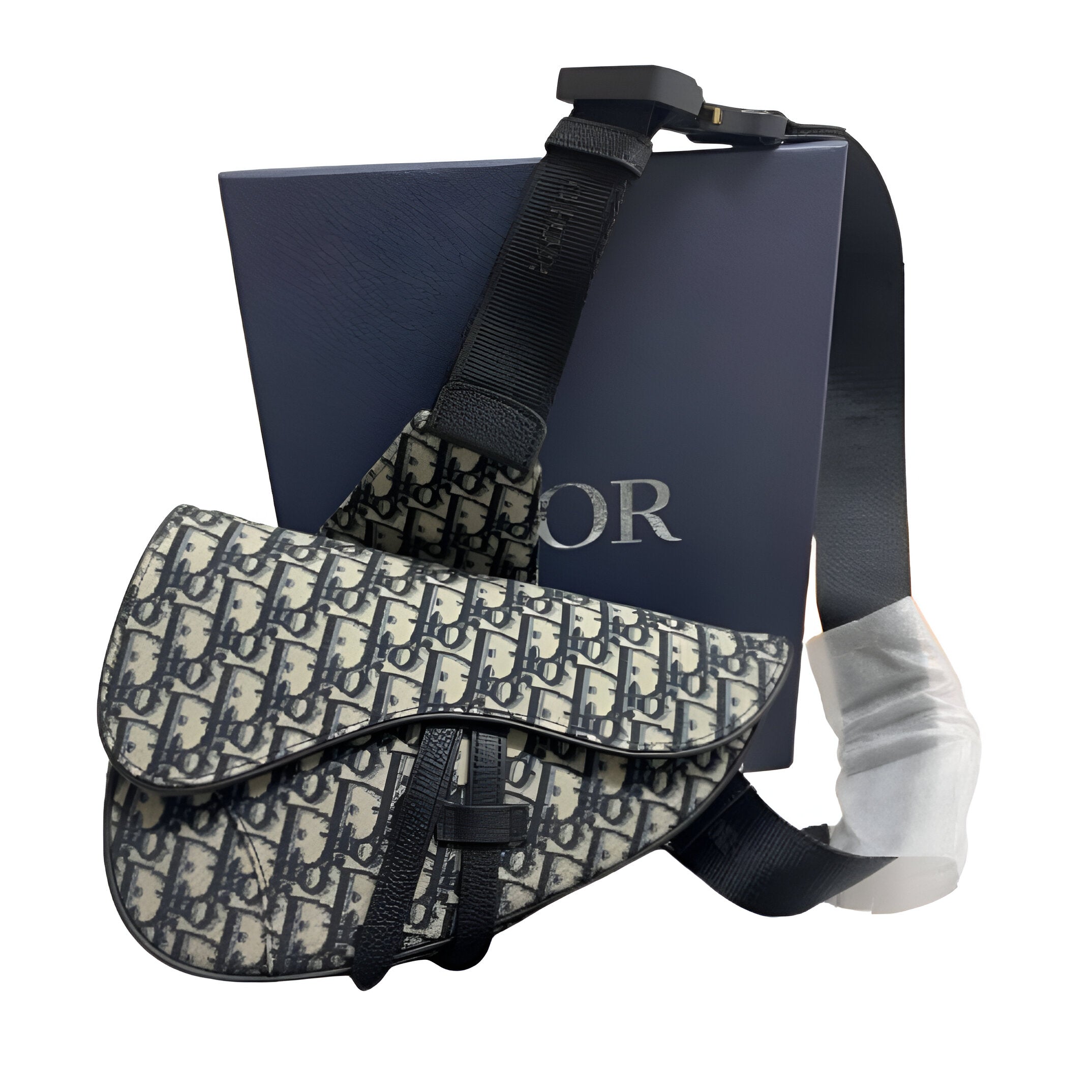 Dior Oblique Saddle Crossbody Bag