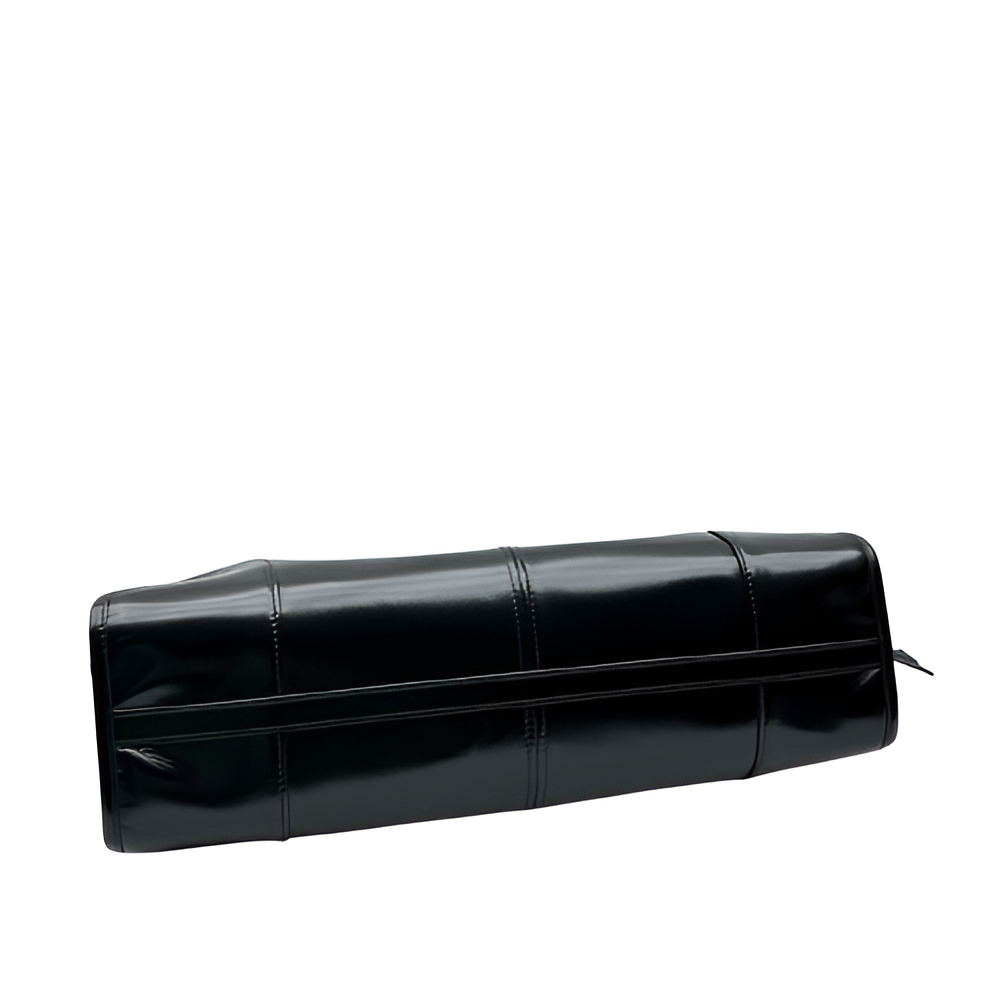 Prada Glossy Black Tote Bag