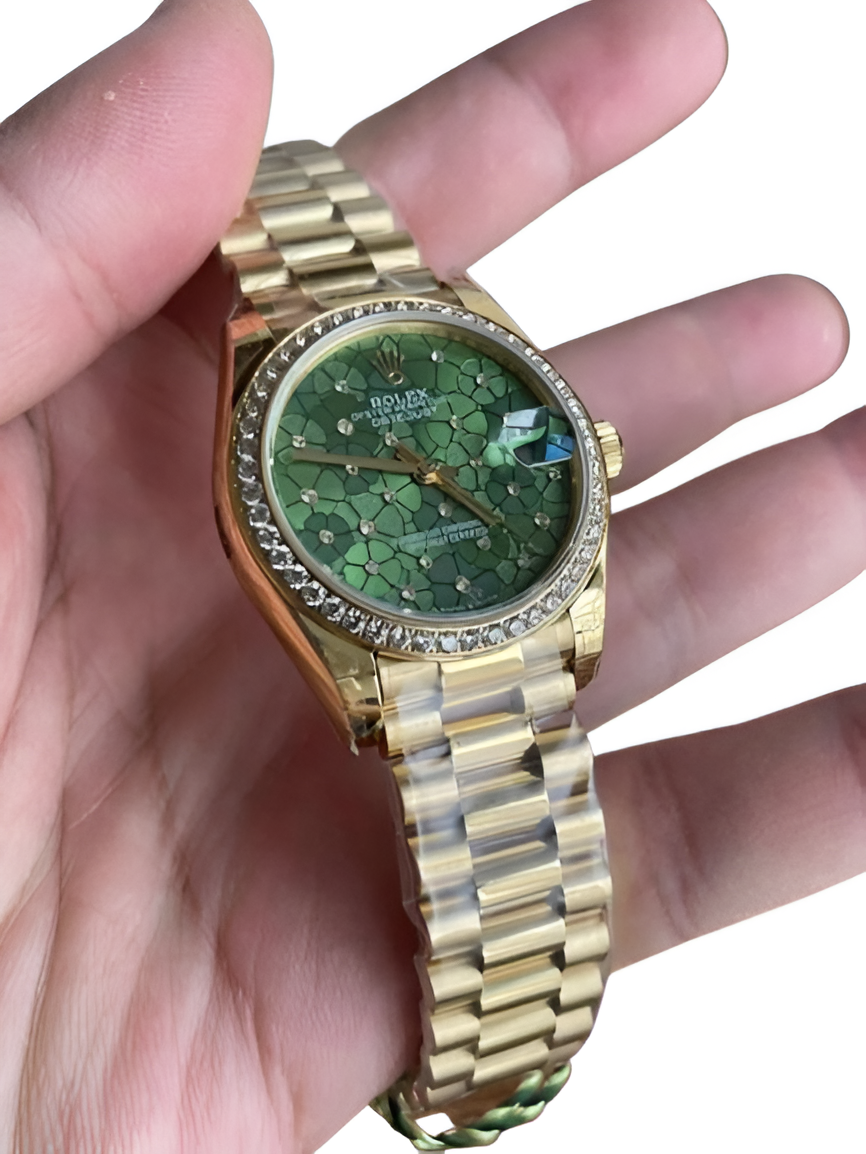 Rolex Datejust "Emerald Floral" Edition