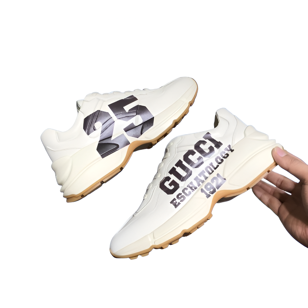 Gucci Cream Chunky Men's Sneakers