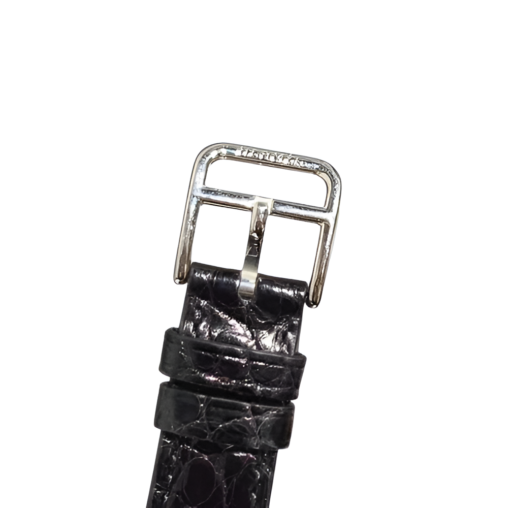 HERMÈS Diamond-Studded Watch