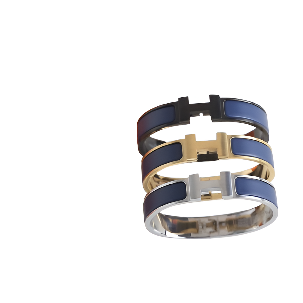 Triple-Layer H-Design Bracelet Collection
