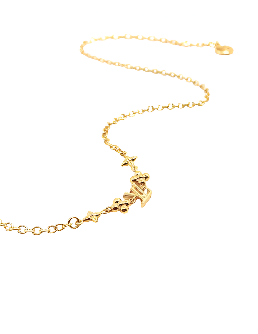 LV Monogram Charm Necklace