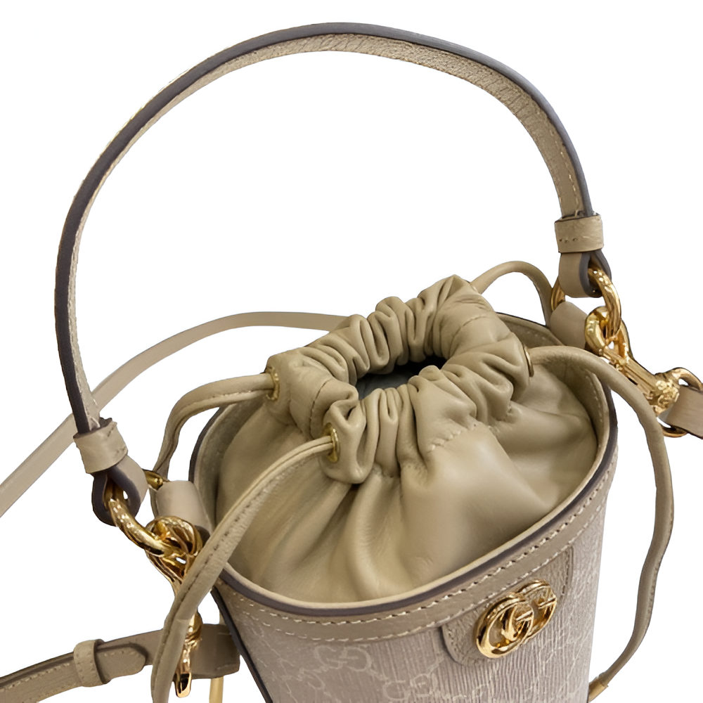 Gucci-inspired bucket bag