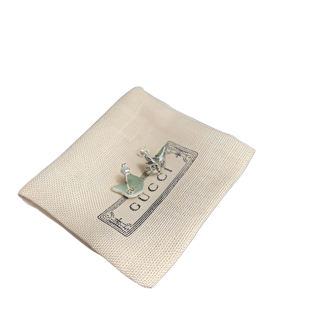 Gucci Wolf Stud Earrings