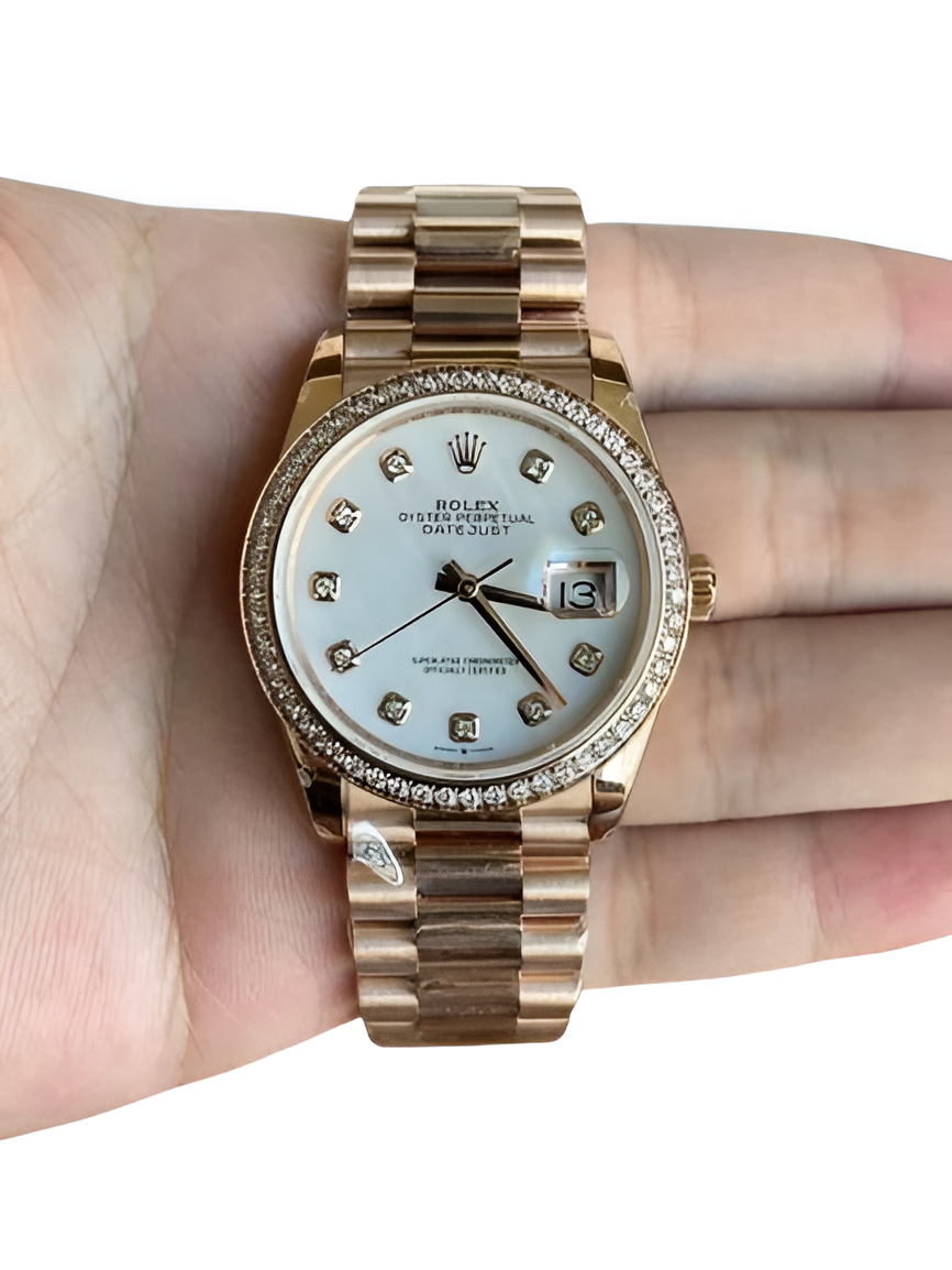 Rolex Datejust "Rose Gold Diamond" Edition