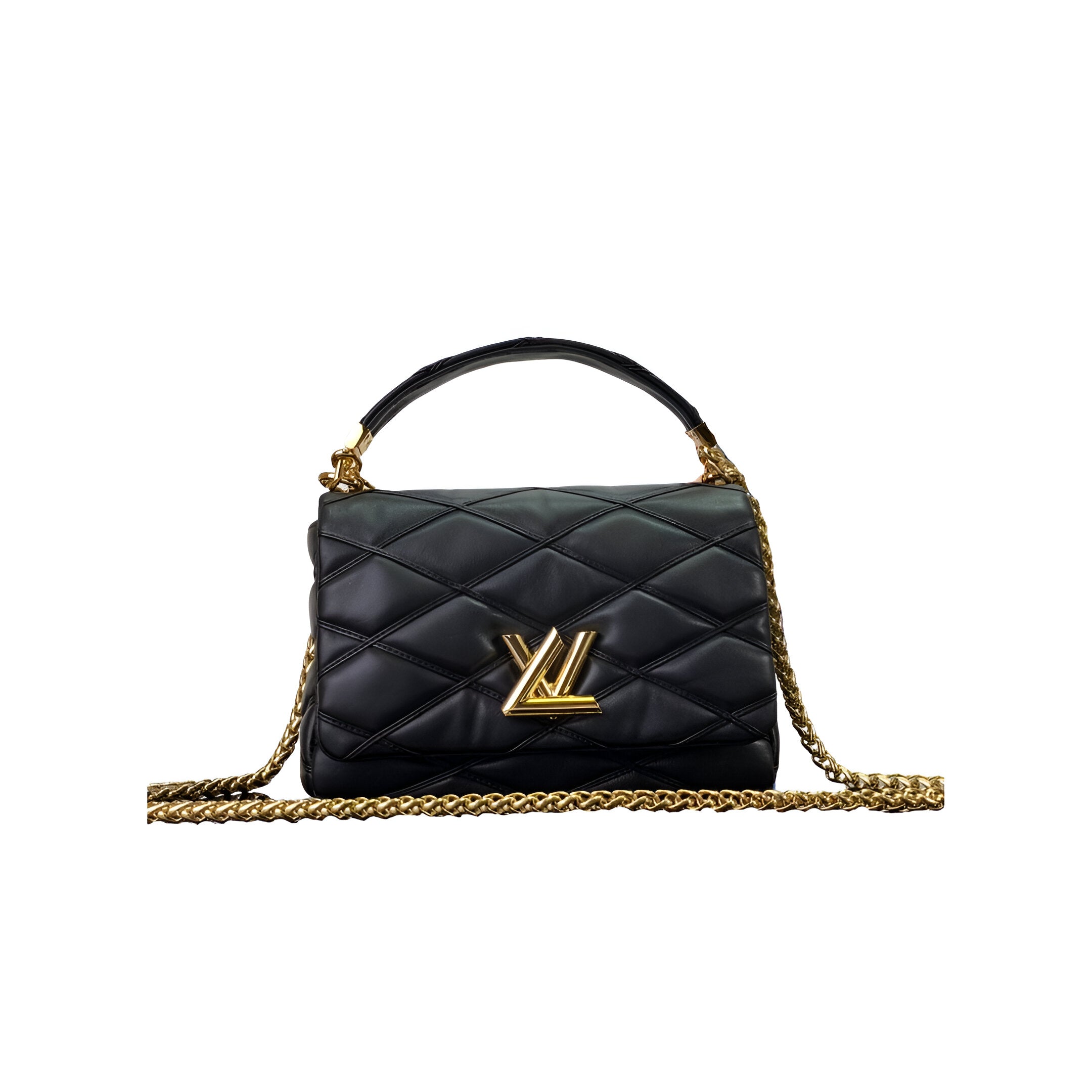 Louis Vuitton Malletage GO-14 MM handbag.