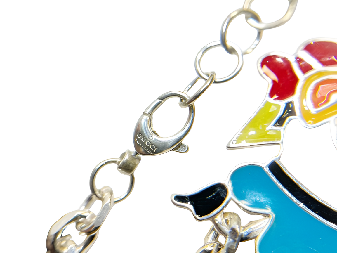 Donald Duck GUCCI Charm Bracelet