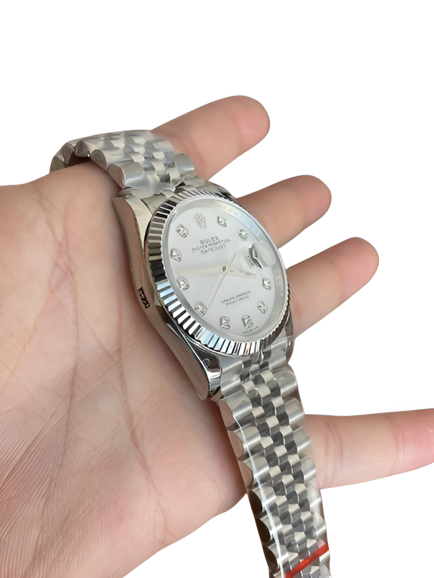 Rolex Datejust 36mm Mother of Pearl Diamond Dial