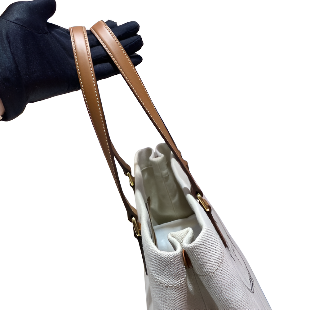 Prada Canvas Tote Bag