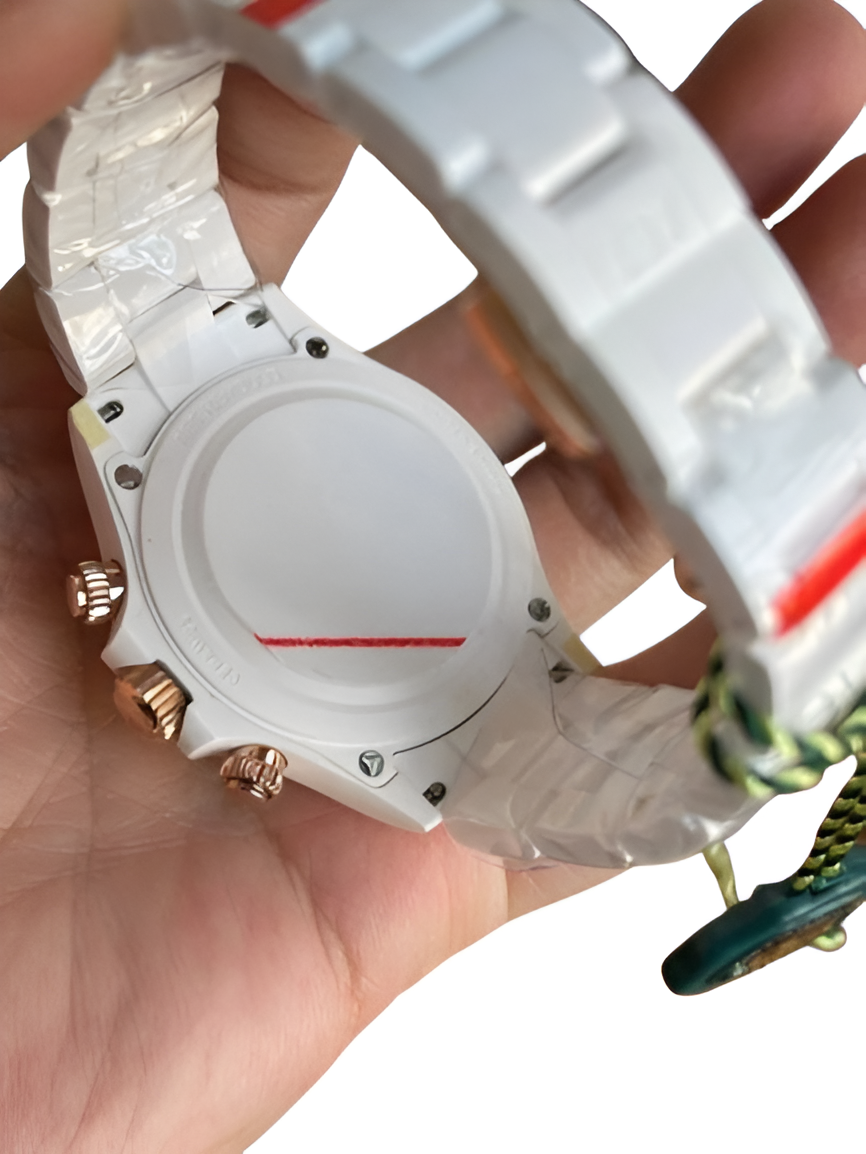 Rolex Cosmograph Daytona White & Green Dial Chronograph