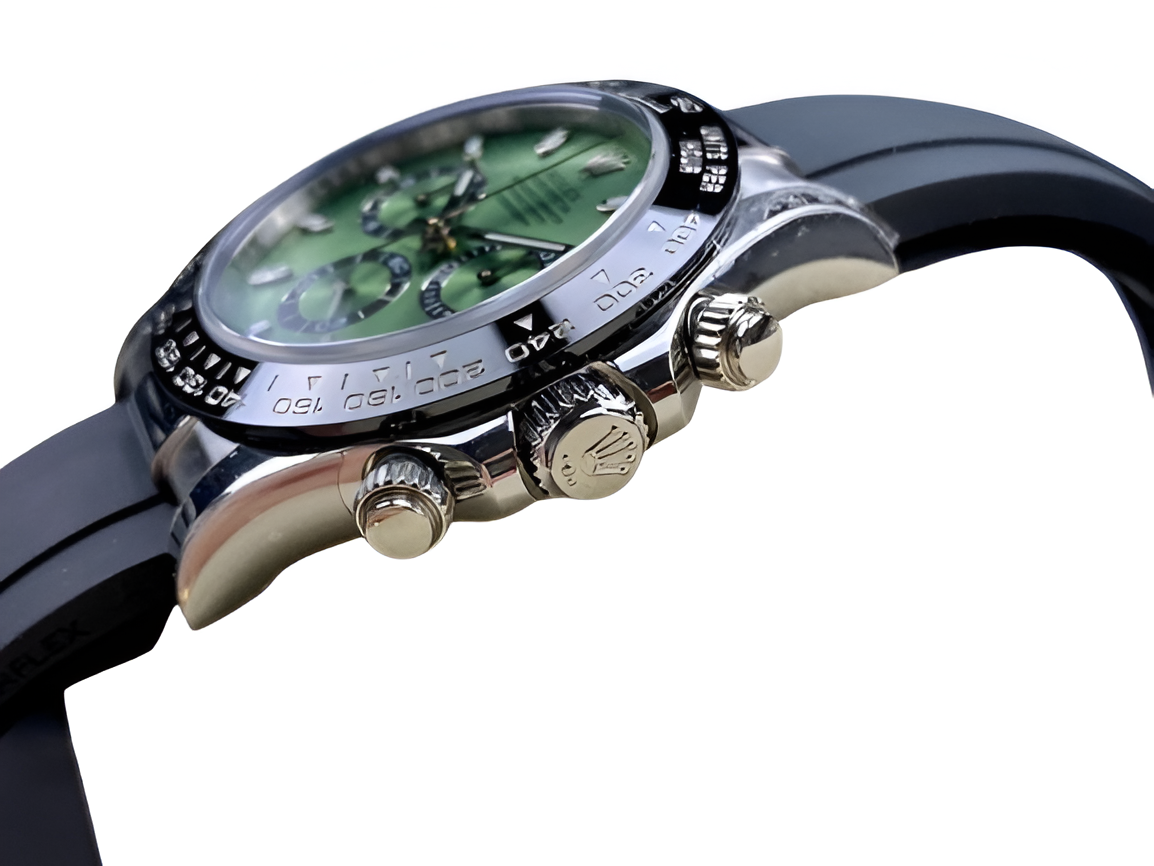 Rolex Daytona "Green Dial Rubber Edition"