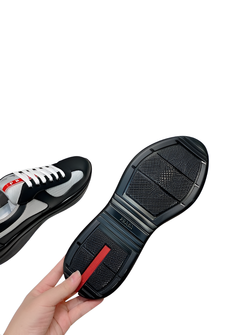 PRADA Men's Monochrome Sport Sneakers