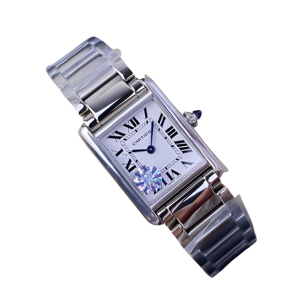 Cartier Tank Française Stainless Steel