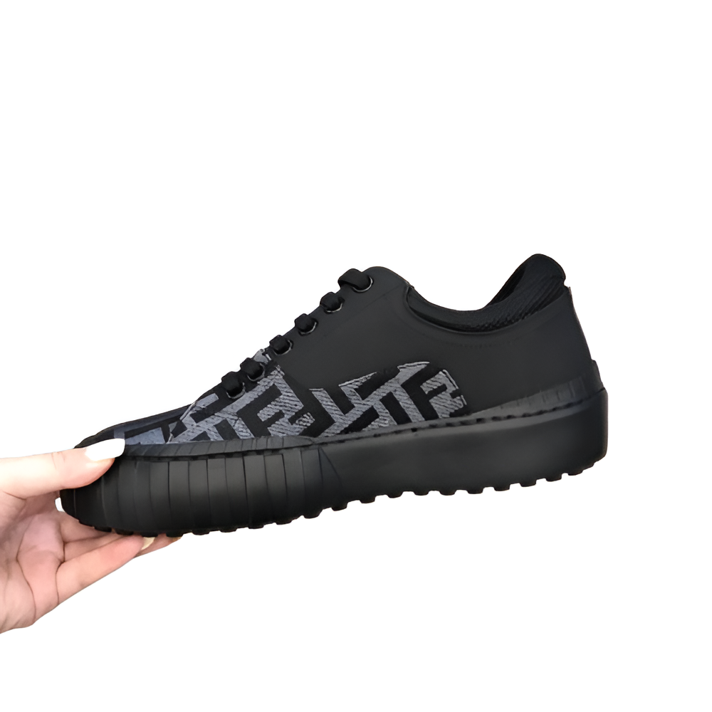 Fendi Men's Black Monogram Sneakers