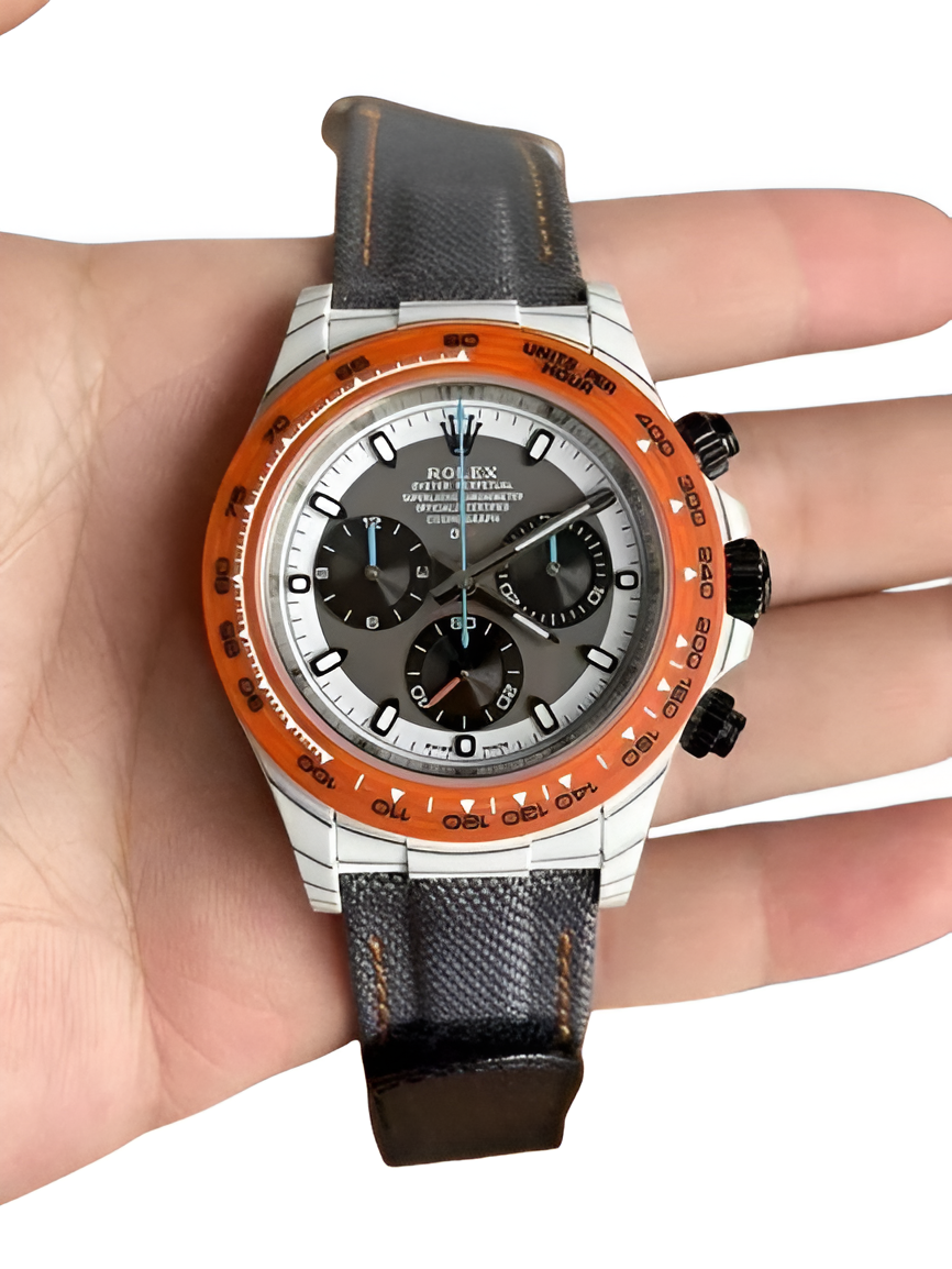 Rolex Cosmograph Daytona Orange Bezel Chronograph