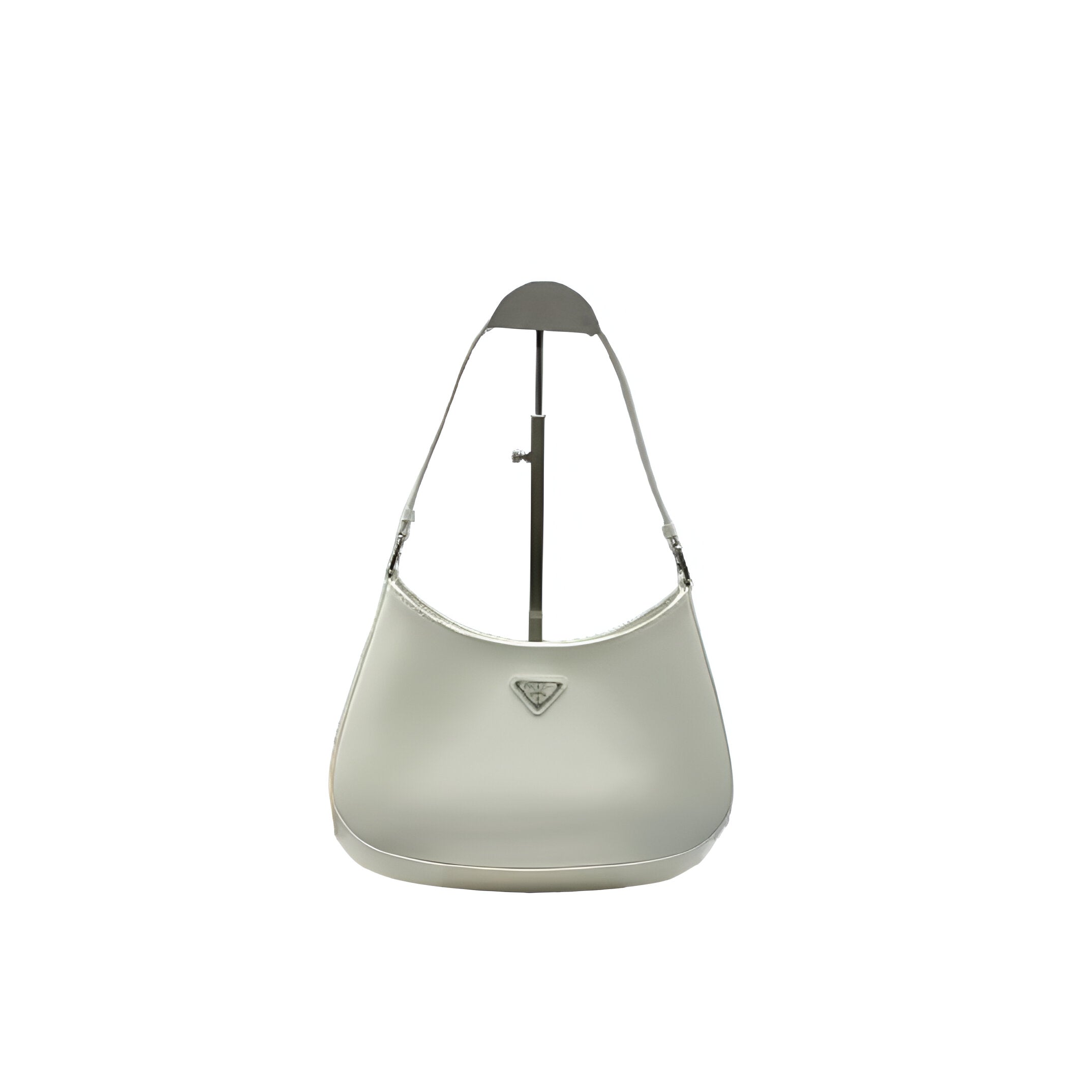 Prada White Leather Shoulder Bag