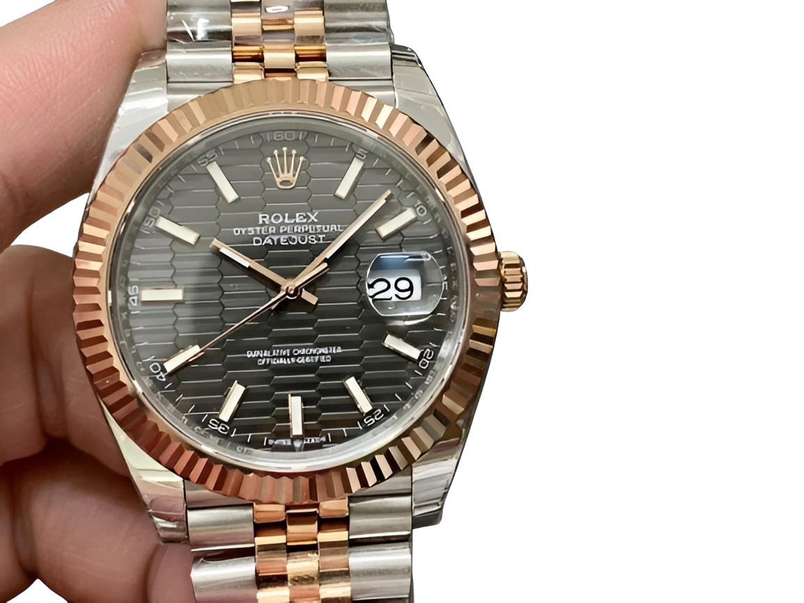 Rolex Datejust 41mm Two-Tone Rose Gold & Jubilee Bracelet