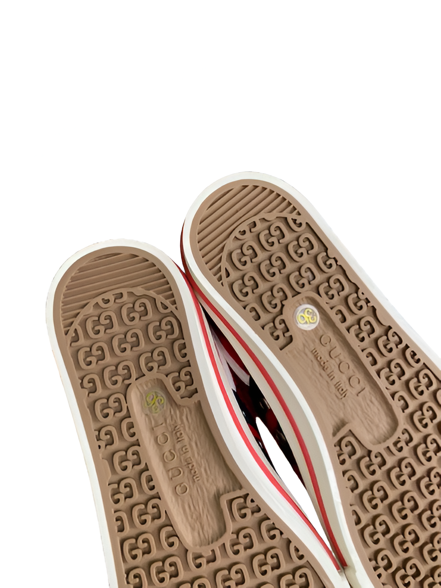 GUCCI Men's Low-Top Monogram Sneakers
