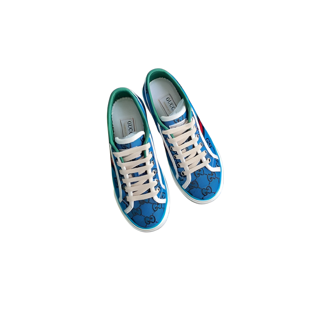 GUCCI Men's Low-Top Monogram Sneakers