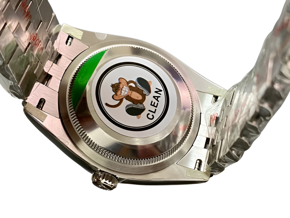 Rolex Datejust 36mm Green Palm Dial with Diamond Markers