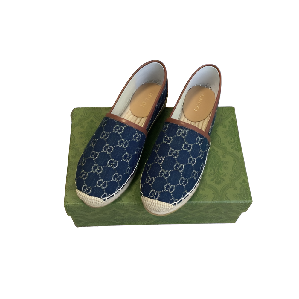 GUCCI Men's Monogram Espadrilles