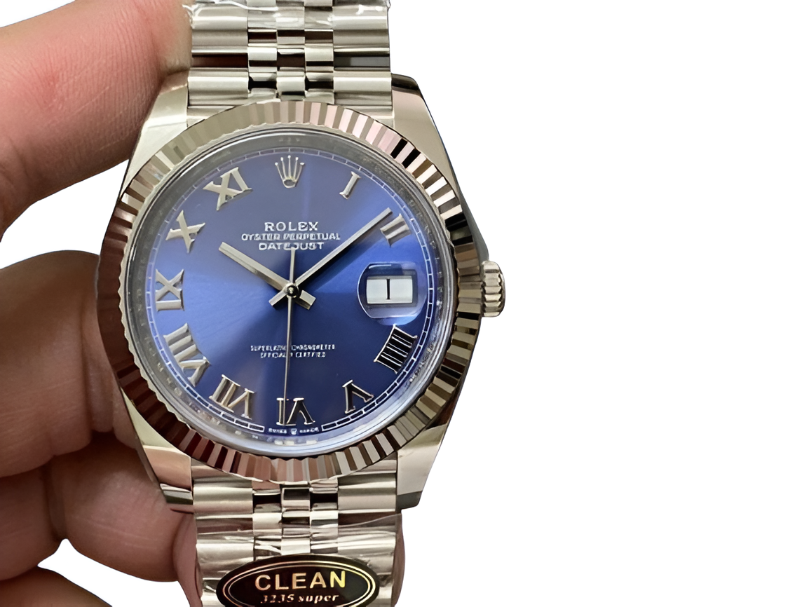 Rolex Datejust 41mm Blue Roman Dial