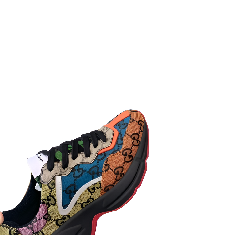 GUCCI Men's Colorful Monogram Sneakers