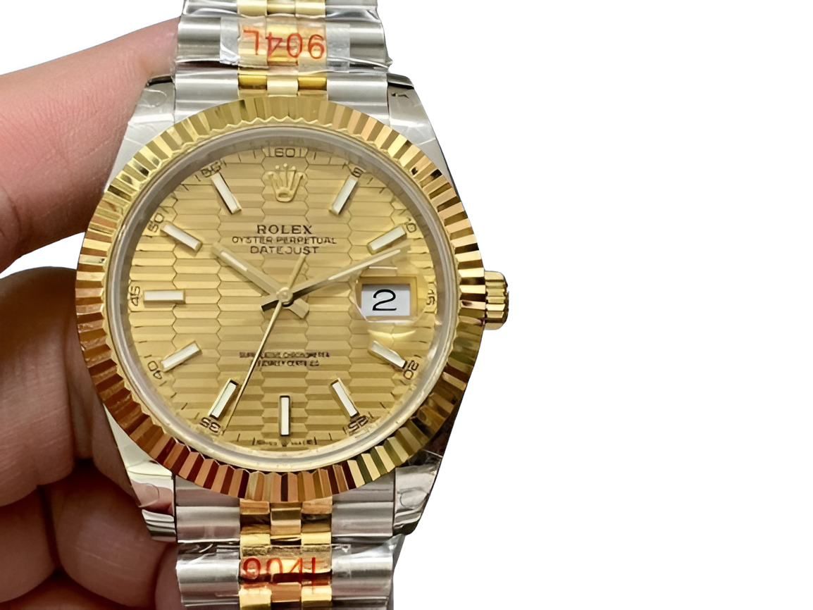 Rolex Datejust 41mm Champagne Dial Two-Tone Jubilee Bracelet