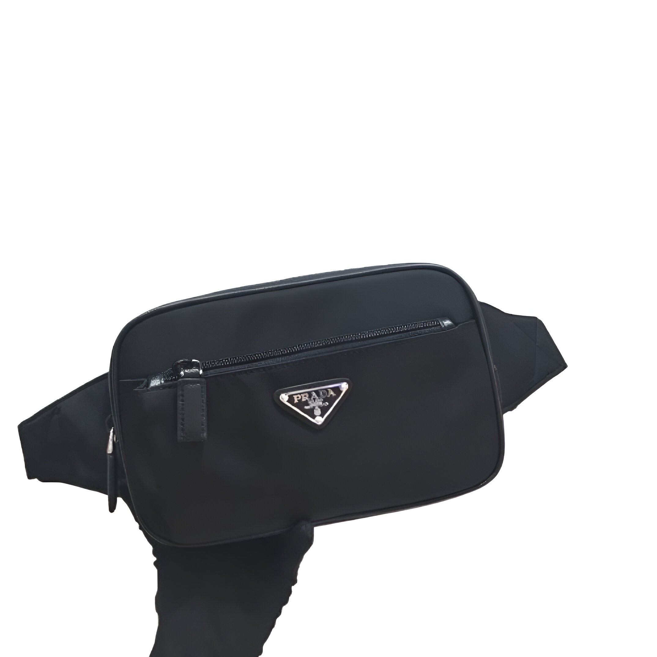 Prada Black Nylon Belt Bag