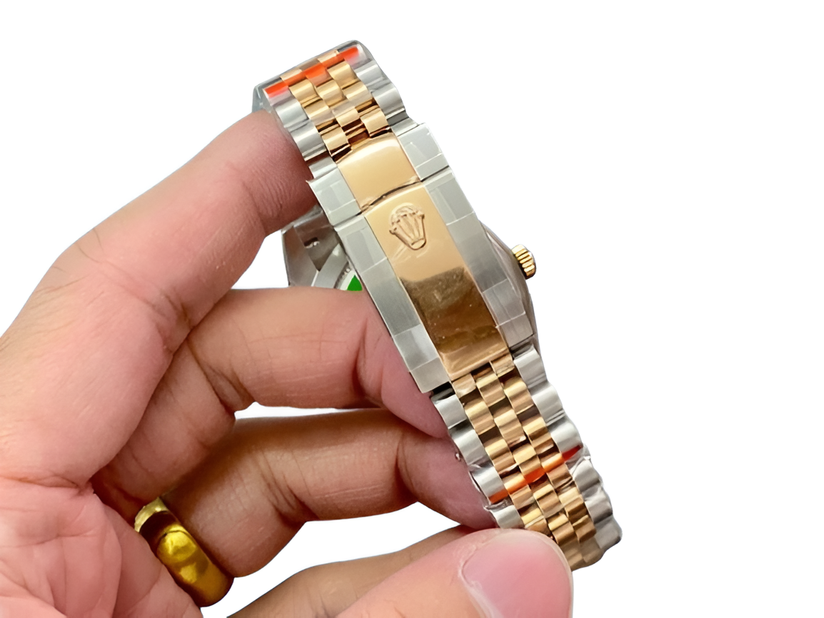 Rolex Datejust 41mm Chocolate Dial Rose Gold Two-Tone