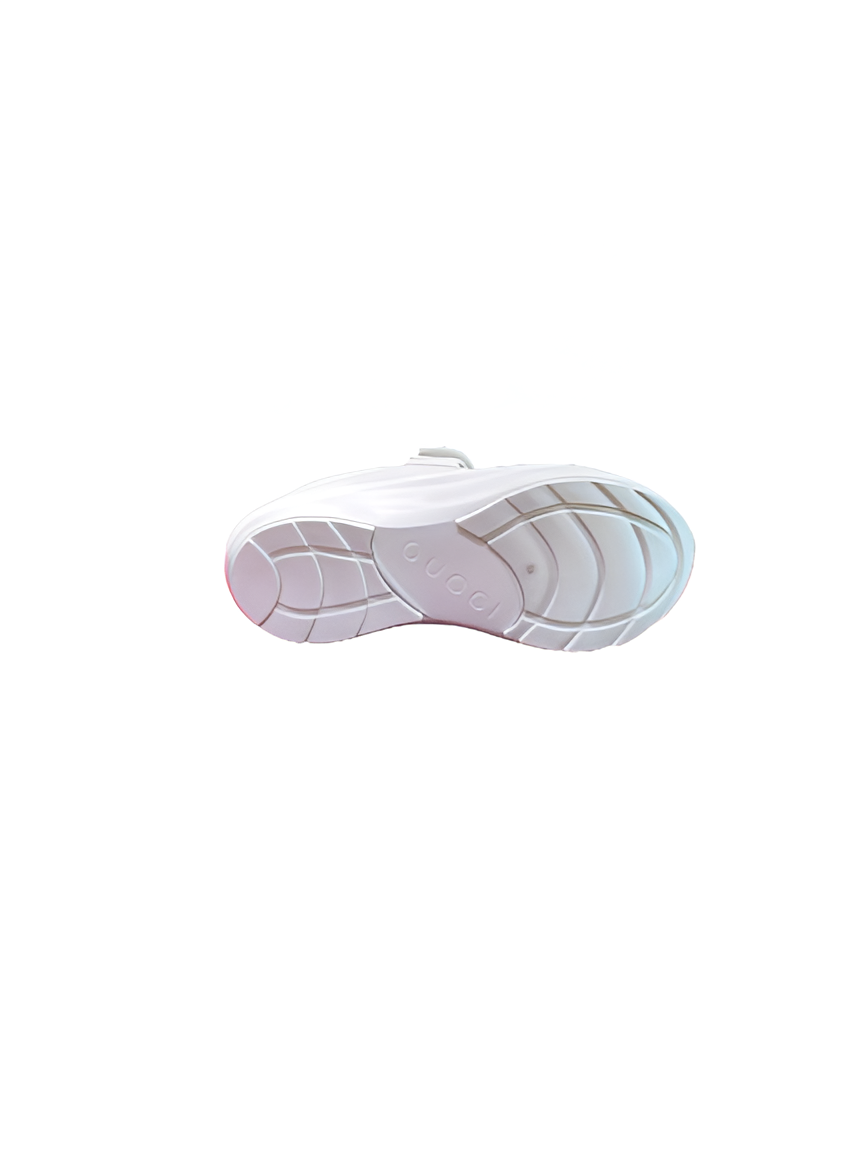 GUCCI Men's White Sneakers with Strap