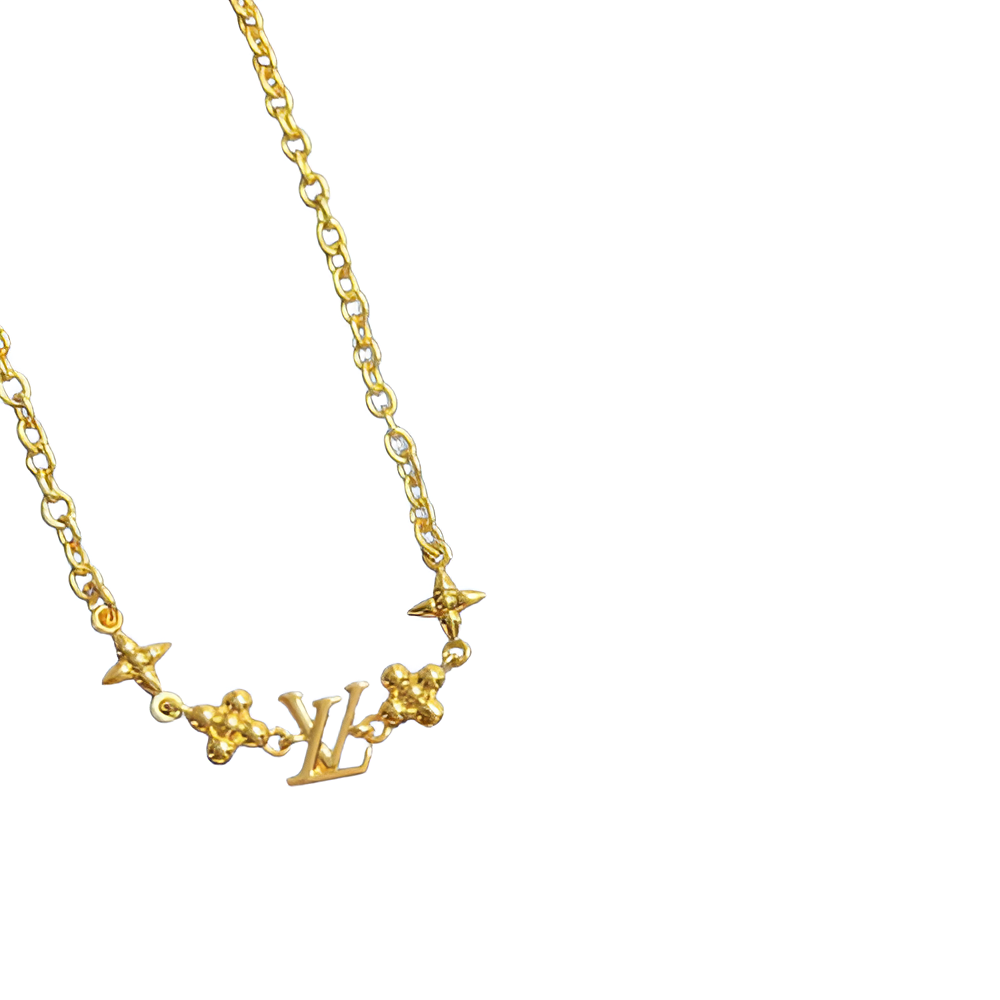 LV Monogram Charm Necklace