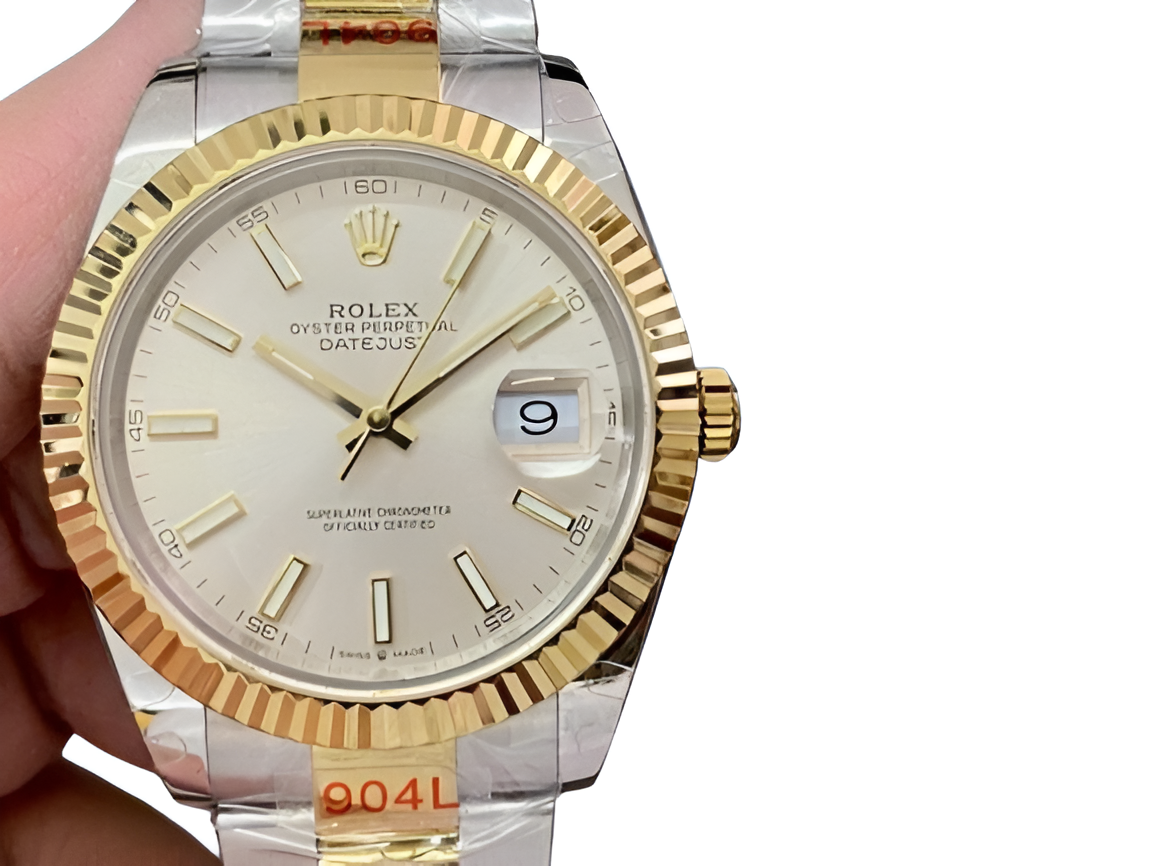 Rolex Datejust 41mm Champagne Dial Two-Tone