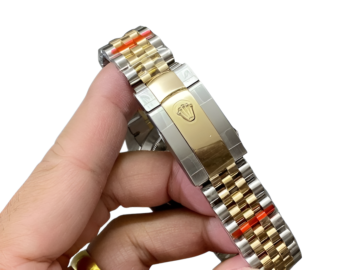 Rolex Datejust 41mm White Diamond Dial Two-Tone