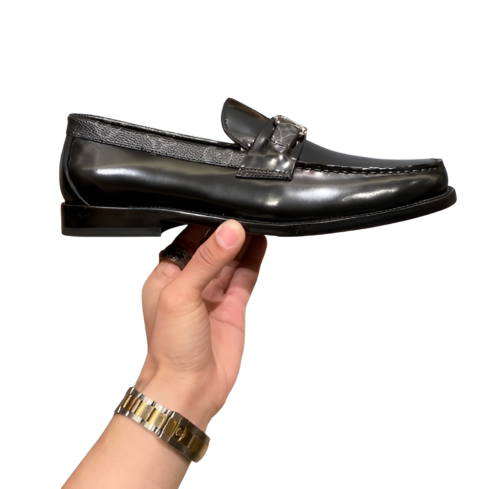 Louis Vuitton LV Leather Men's Loafers
