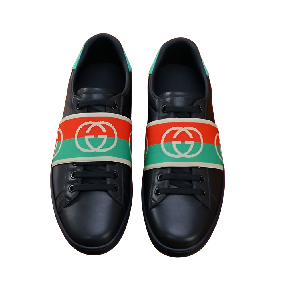 GUCCI Men's GG Stripe Sneakers