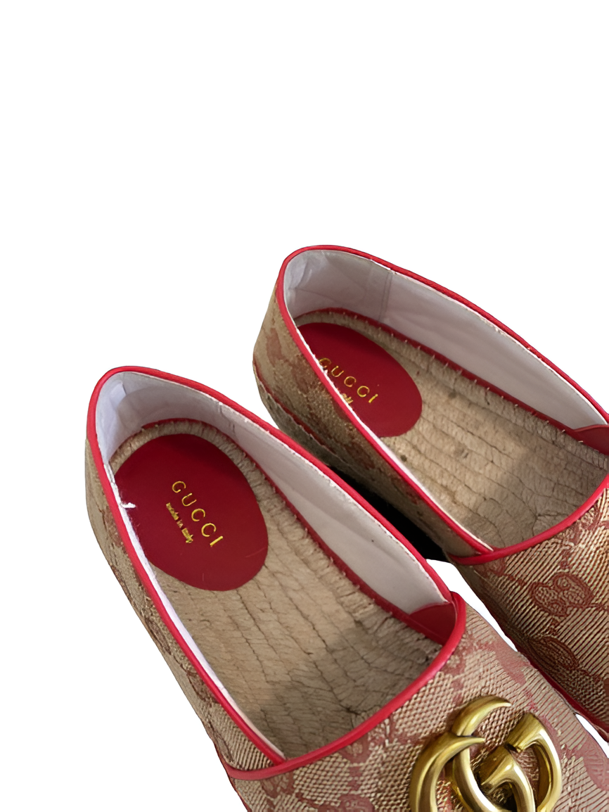 GUCCI Women's GG Monogram Espadrilles