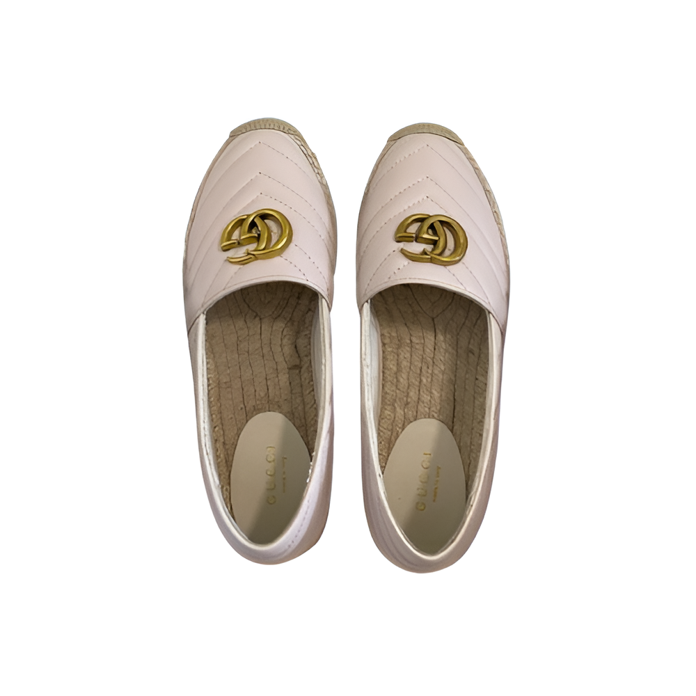 GUCCI Women's Quilted Leather Espadrilles