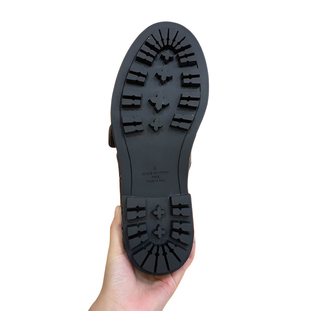Louis Vuitton LV Monogram Strap Men's Loafers