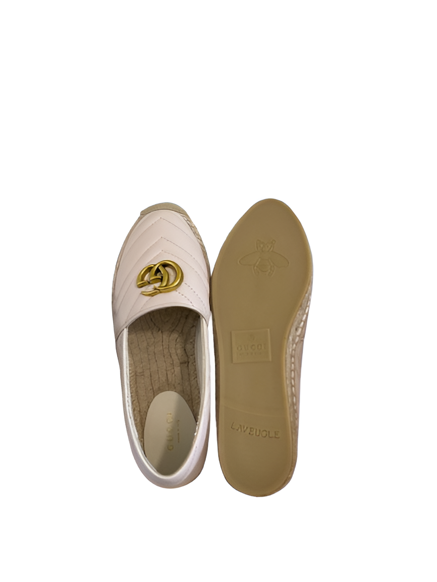 GUCCI Women's Quilted Leather Espadrilles