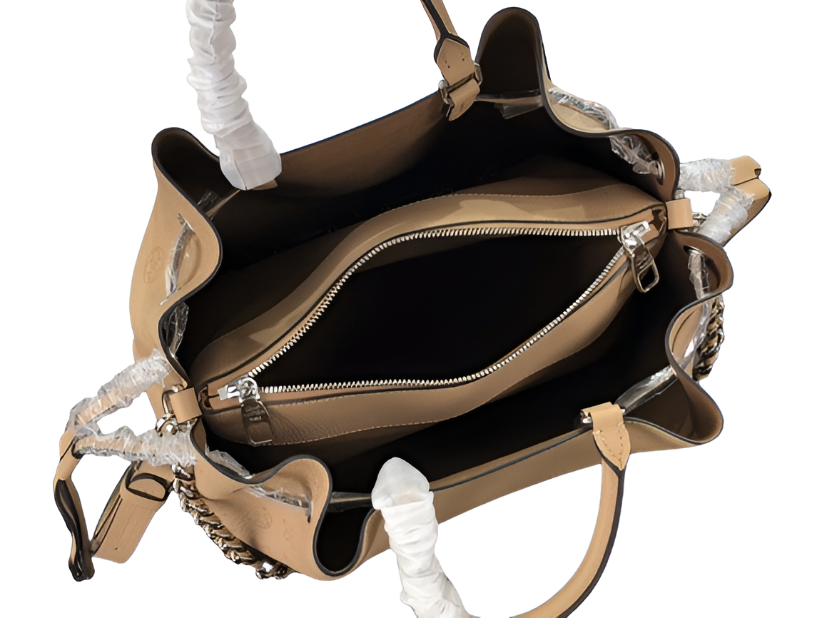Louis Vuitton tan monogram shoulder bag