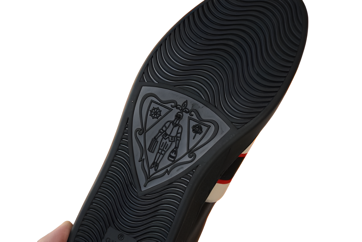 GUCCI Men's Logo Strap Sneakers