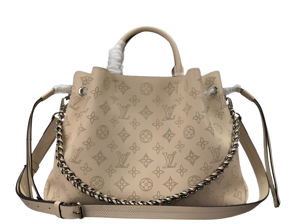 Louis Vuitton cream monogram shoulder bag