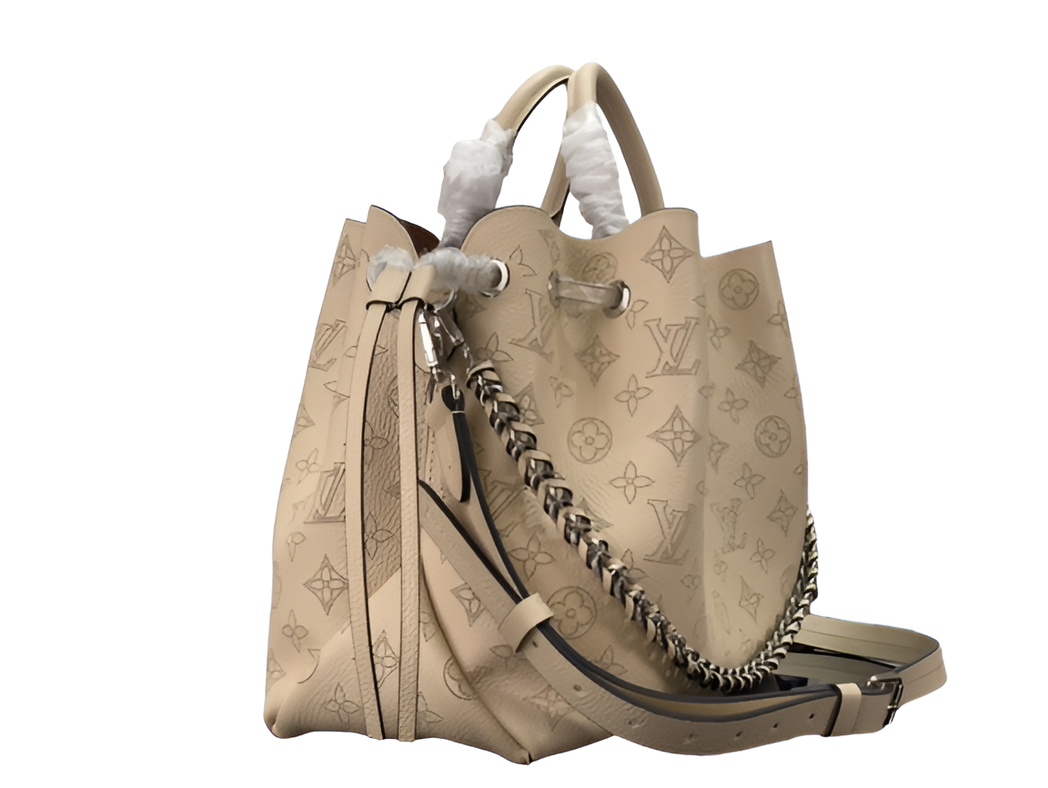 Louis Vuitton cream monogram shoulder bag