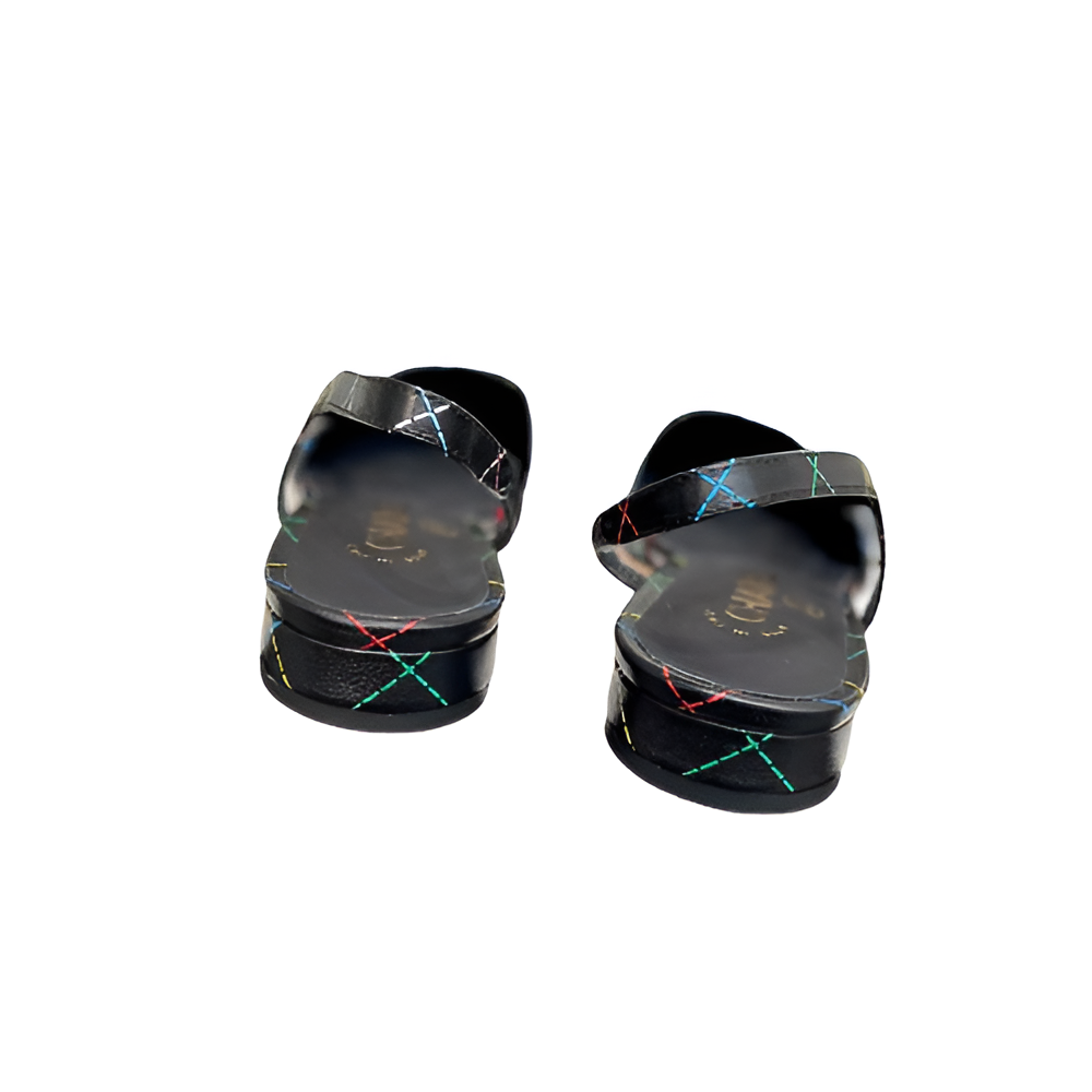 CHANEL Women's Slingback Flats (Black Edition)