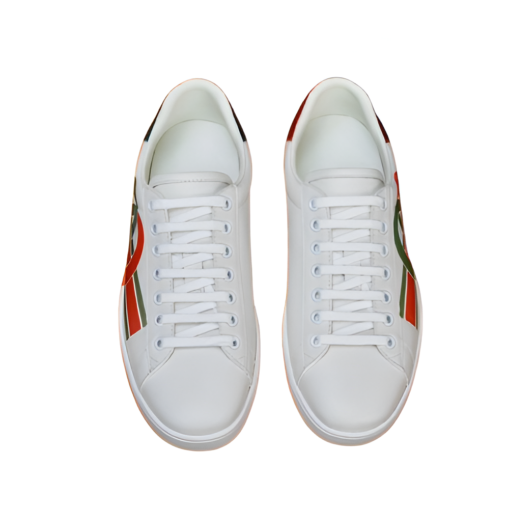 GUCCI Men's White Logo Sneakers
